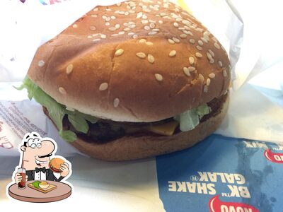 Peça um hambúrguer no Burger King
