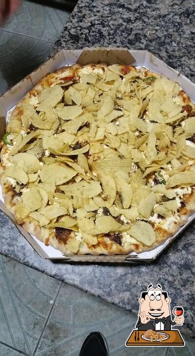 No Super Bros Pizzaria, você pode desfrutar de pizza