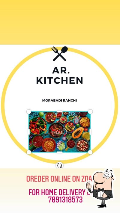 Ar kitchen has its own logo