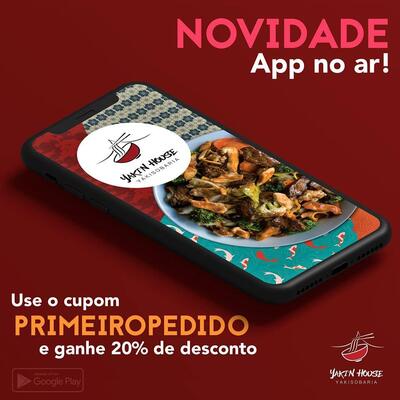 Aqui está a publicidade do Yakisobaria