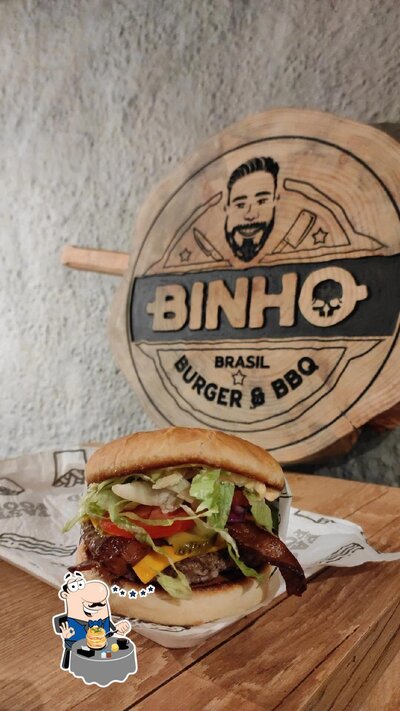 Platos en Burger do Binho
