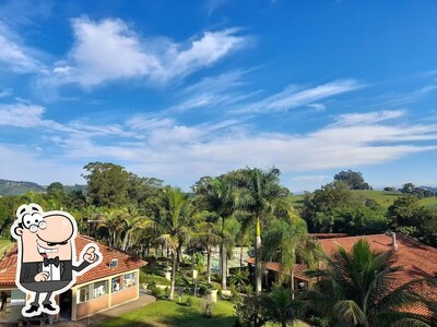 Você pode espairecer no exterior Hotel Fazenda Colina