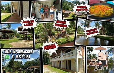 O exterior do Balneário Itaberoê