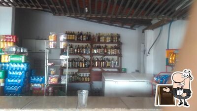 o exterior é uma característica importante do Nosso bar