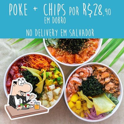 Platos en Aloha Poke Lauro de Freitas BA