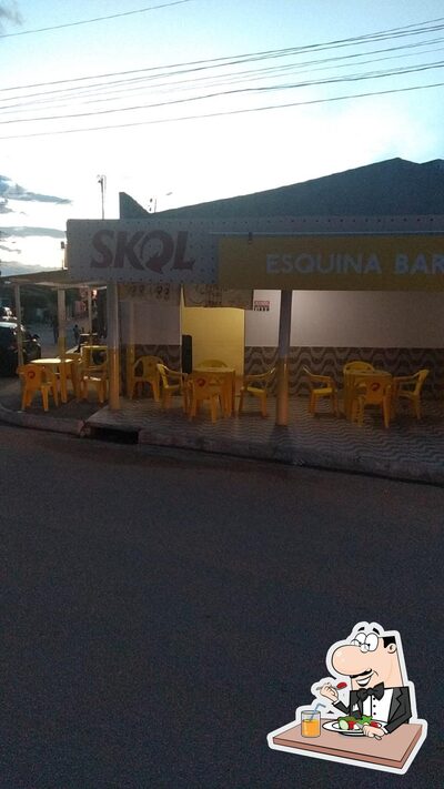 Comida em Skina Bar