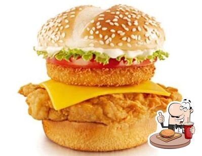 Dégustez l'un des hamburgers servi à KFC