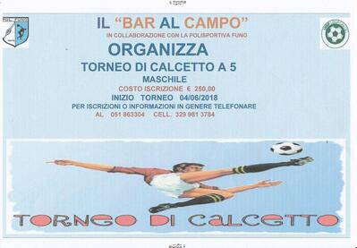 Ecco la pubblicità di Bar al campo