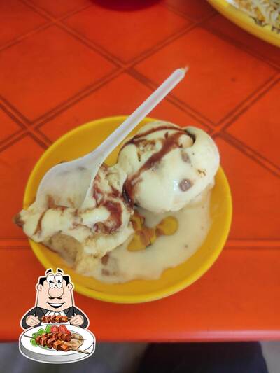 Food at Mid Way Cafe(car wash)