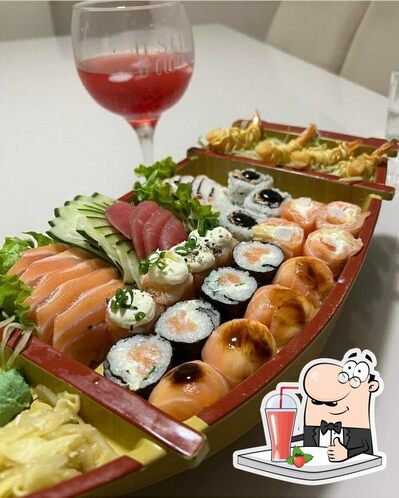 Barra Sushi fornece uma variedade de bebidas
