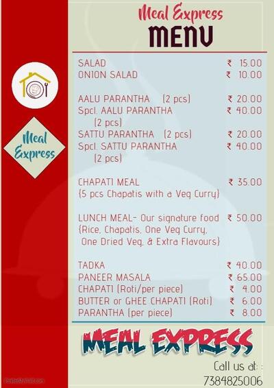 Check out the information about Meal Express