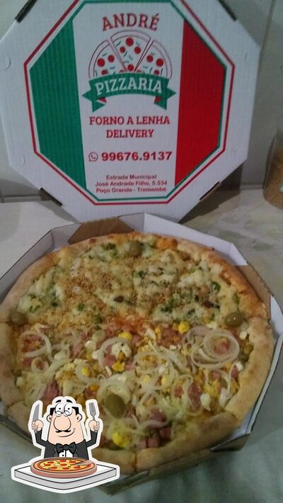 No Andre Pizzaria, você pode provar pizza