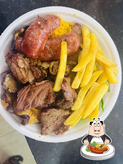 Comida em Restaurante tempero do chefe