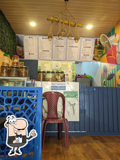 The interior of Tea day