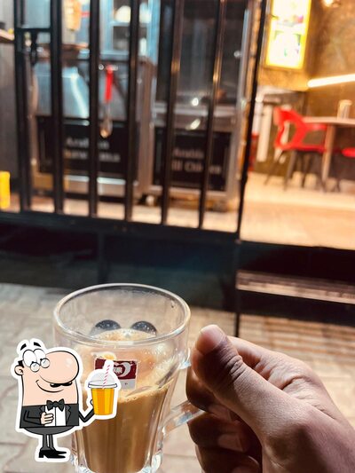 Enjoy a drink at CAF CAFE