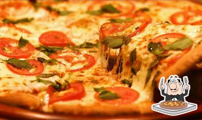 No Gran Sabor Pizzaria, você pode provar pizza