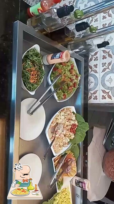 Platos en Restaurante Boas vindas