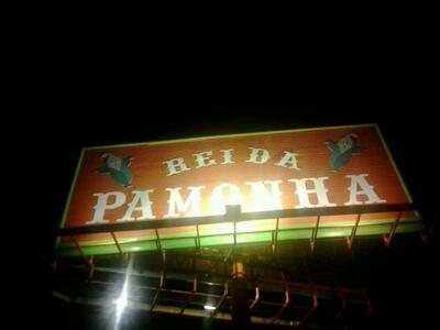 A publicidade mostra informações sobre o Rei da Pamonha