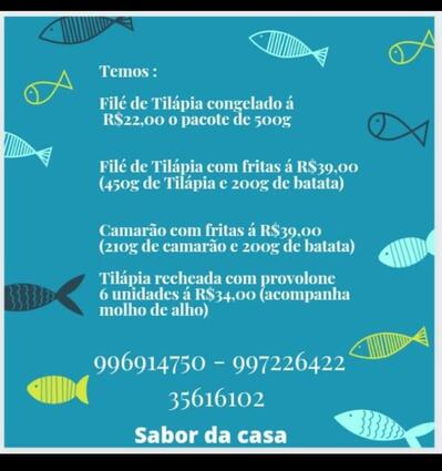 Aqui está a publicidade do Sabor da Casa