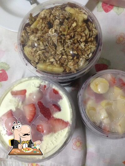 Platos en Açaí da Villa