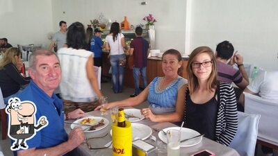 O interior do Churrascaria do Gaúcho