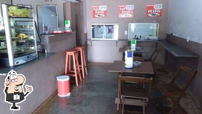 O interior do Restaurante Dona Diva