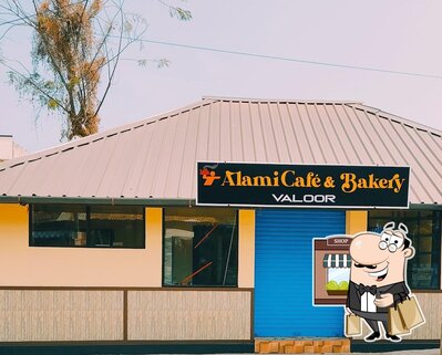 The exterior of Alami Cafe