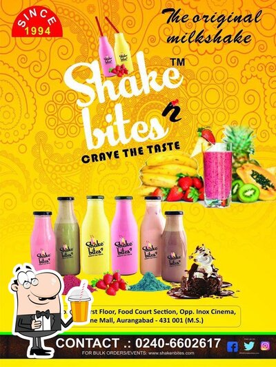 Come and try various beverages offered by Shake N Bites