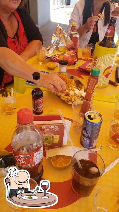 Comida em Bar Da Léia