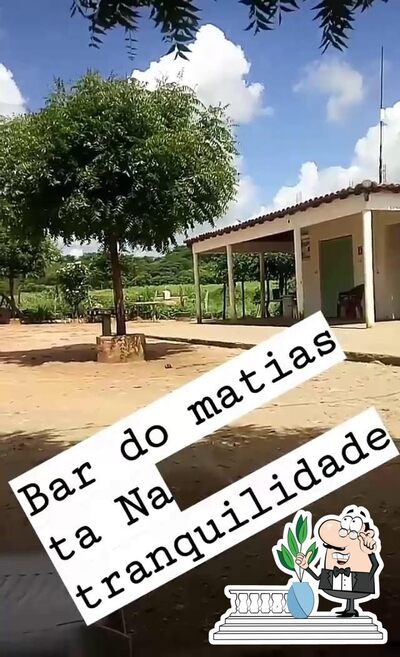 O exterior do Bar do Matias