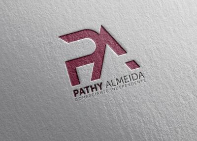 O logotipo do PATHY ALMEIDA