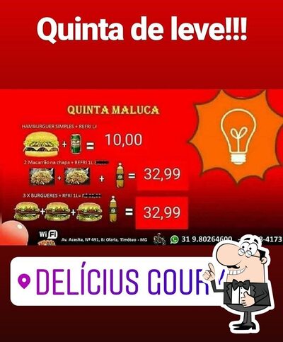 Veja as informações sobre o Delícius Gourmet