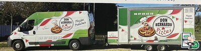 La zone extérieure est une importante caractéristique de Don Bernardo Pizzas