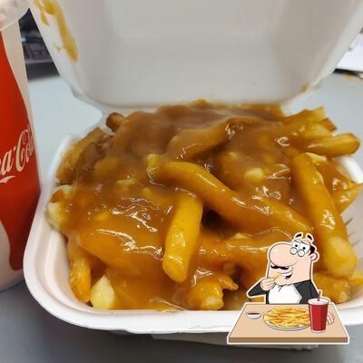 Vous pouvez commander des pommes frites en tant qu'accompagnement ou collation