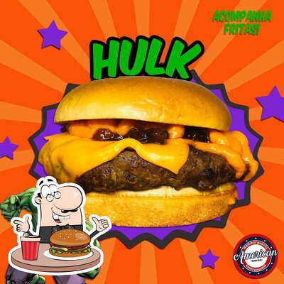 Deguste um dos hambúrgueres disponíveis no American Gastronomia Nilópolis Nilópolis RJ