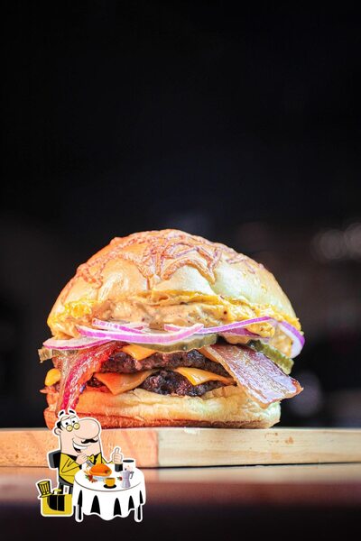 Platos en HUGU BURGER