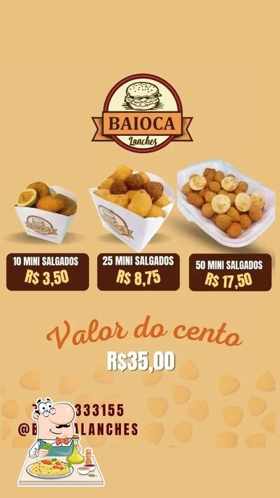 Platos en Baioca Lanches