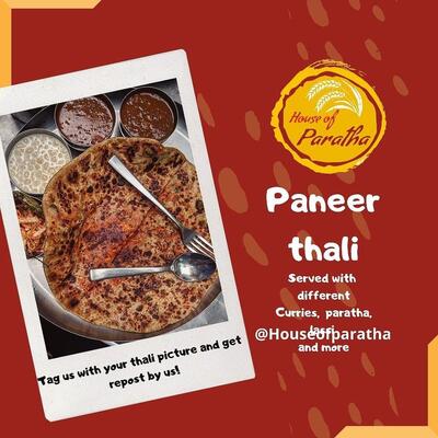 Here’s the advertisement of House Of Paratha