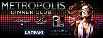 Ecco la pubblicità di Metropolis Dinner Club Milan