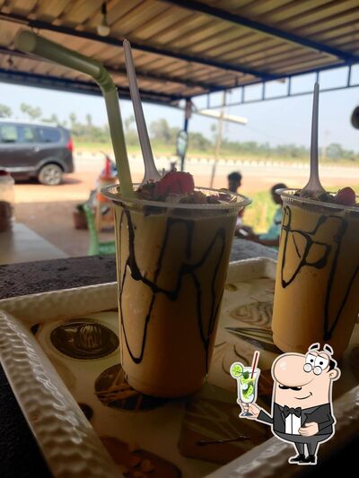 Enjoy a beverage at Tea Garden