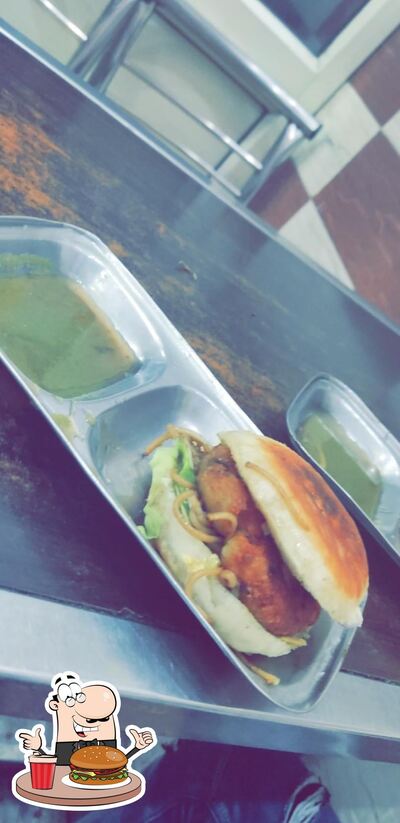 Treat yourself to a burger at Batra fast food