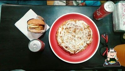 Food at Pizza point