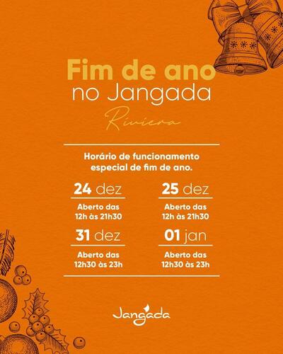 Aqui está a publicidade do Restaurante Jangada