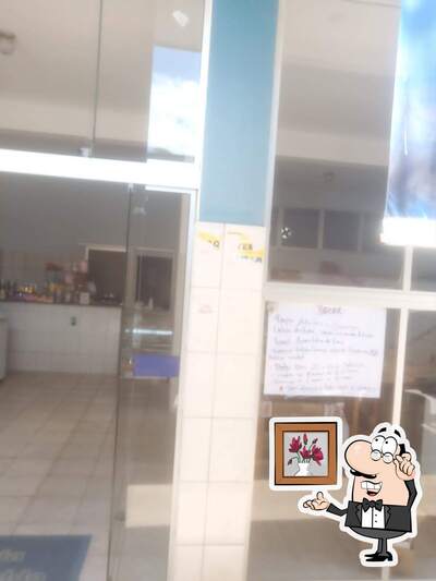 O interior do Padaria São Geraldo