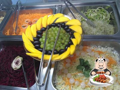 Comida em Restaurante vegano & vegetariano