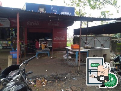 You can get some fresh air outside Sipahi ji tea & cold drinks