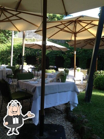 Gli interni di Le Jardin de Russie