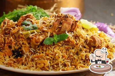 Food at Biryani Ustad
