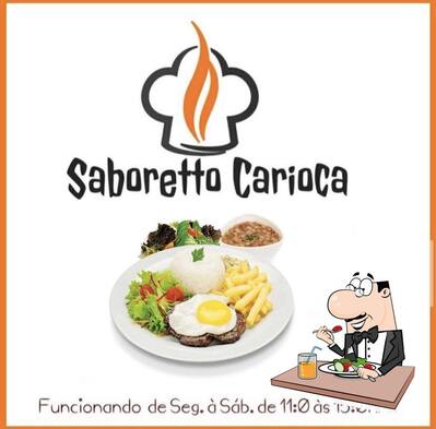 Comida em Saboretto Carioca