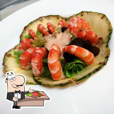 Le Chavalard serve un'ampia selezione di prodotti di cucina di mare